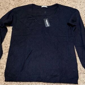 Zeagoo Women’s Sweater Black Size Medium